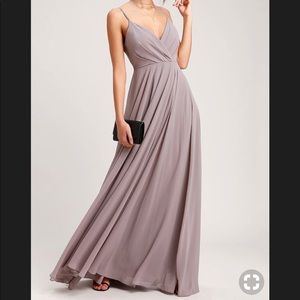 Lulu's Dresses - Lulus all about love taupe dress Lulu's Dresses - Lulus all about love taupe dress